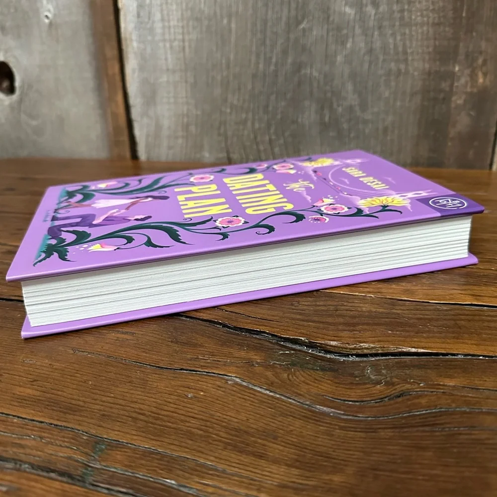 The Dating Plan by Sara Desai BOTM Hardcover Book